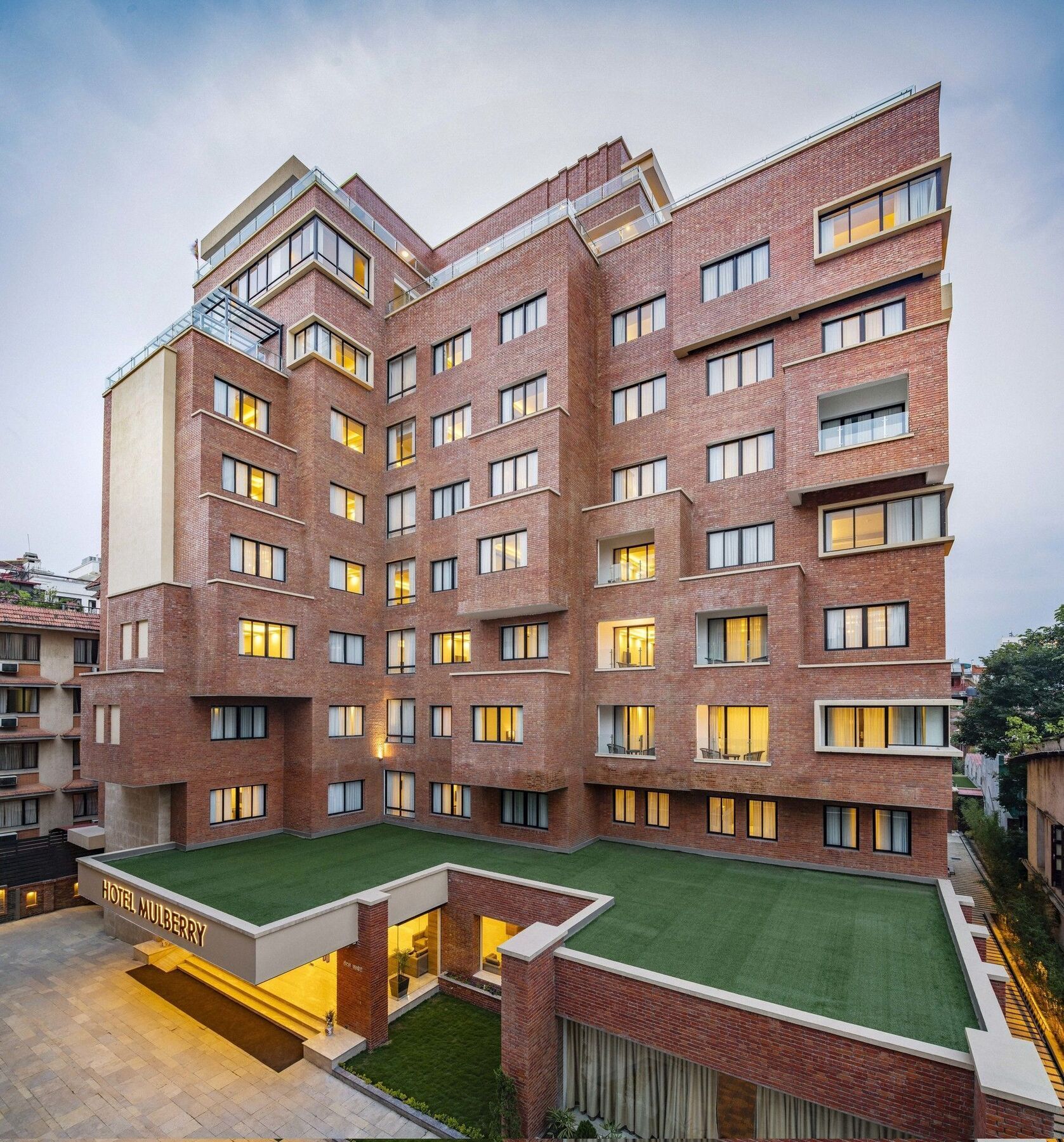 Hotel Mulberry Катманду Экстерьер фото